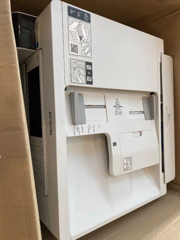 Photo 1 of *Missing Parts & Untested*
Epson EcoTank Pro ET-16650 Wireless Wide-Format Color All-in-One Supertank Printer with Scanner, Copier, Fax and Ethernet, White