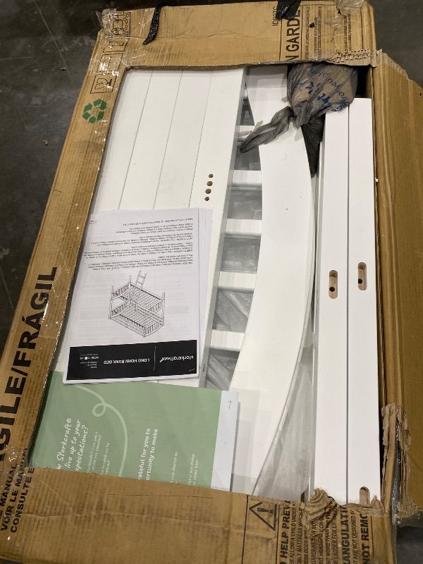 Photo 1 of *Partial Set* Longhorn bunkbed white **PARTIAL SET**