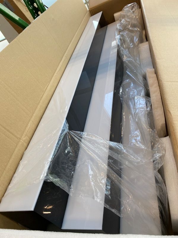 Photo 1 of *Missing Parts* VEVOR LED Lighted Liquor Bottle Display Shelf, 3 Tiers 60 Inches, Illuminated Home Bar Shelf & App Control 7 Static Colors 1-4 H Timing, Acrylic Light Shelf