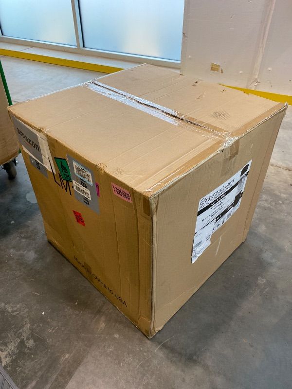 Photo 1 of *Partial Set* Penn-Plax Water World Luxury Large Cylinder Acrylic Aquarium with Built-in Stand and Storage Top – 360° View – Great for Freshwater and Saltwater Fish – 53 Gallons
*BASE ONLY* Box 1/3