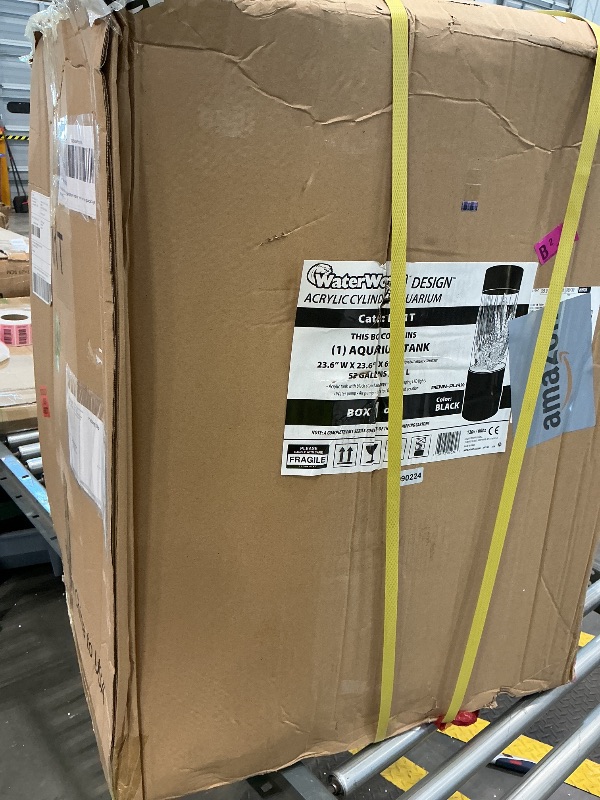 Photo 1 of *Partial Set - Check clerk comments* Clear Aquatic Systems Cylinder Aquarium