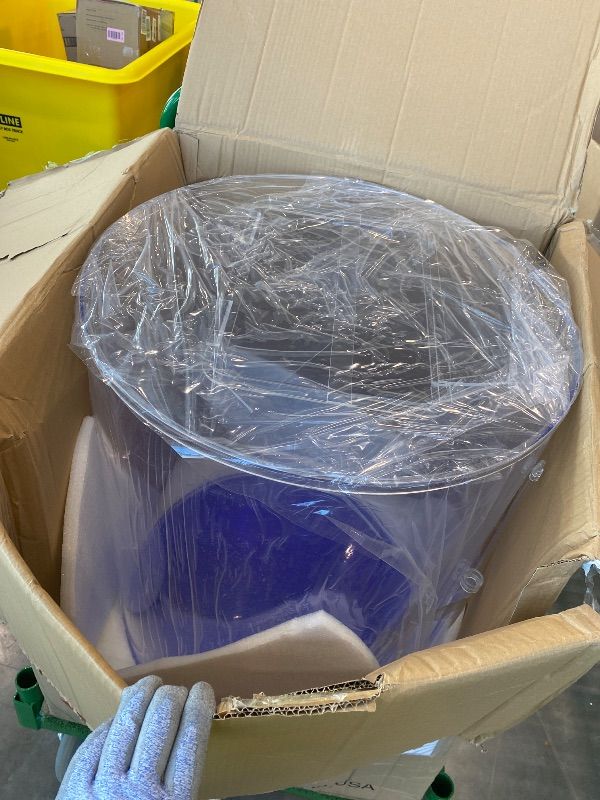 Photo 1 of *Partial Set - Check clerk comments* Clear Aquatic Systems Cylinder Aquarium