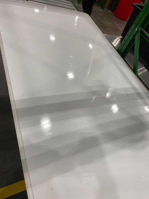 Photo 1 of *Minor Damaged - Check clerk notes*
VIZ-PRO Dry Erase Board/Magnetic Whiteboard, 72 x 40 Inches, Large Wall Mounted Board for School Office and Home
