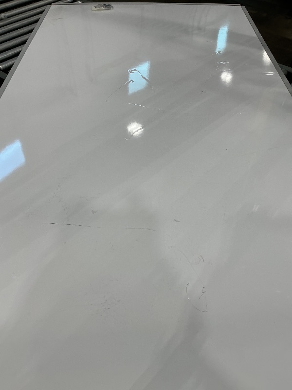 Photo 1 of *Minor Damaged - Check clerk notes*
VIZ-PRO Dry Erase Board/Magnetic Whiteboard, 72 x 40 Inches, Large Wall Mounted Board for School Office and Home