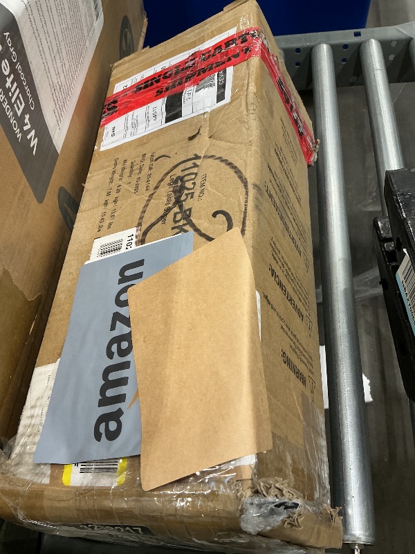 Photo 1 of ****LEGS ONLY***Factory Direct Partners 10096-GYBL Mobile Horseshoe Activity School and Office Table (60" x 66"), Super Legs with Glides and Casters, Adjustable Height19-30" - Gray Top and Blue Edge