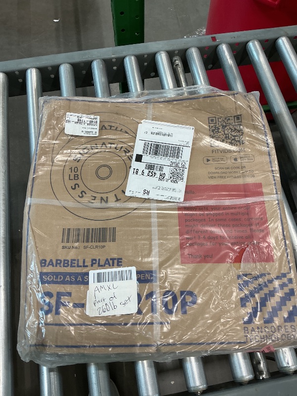 Photo 1 of 10 pound plate for barbell single