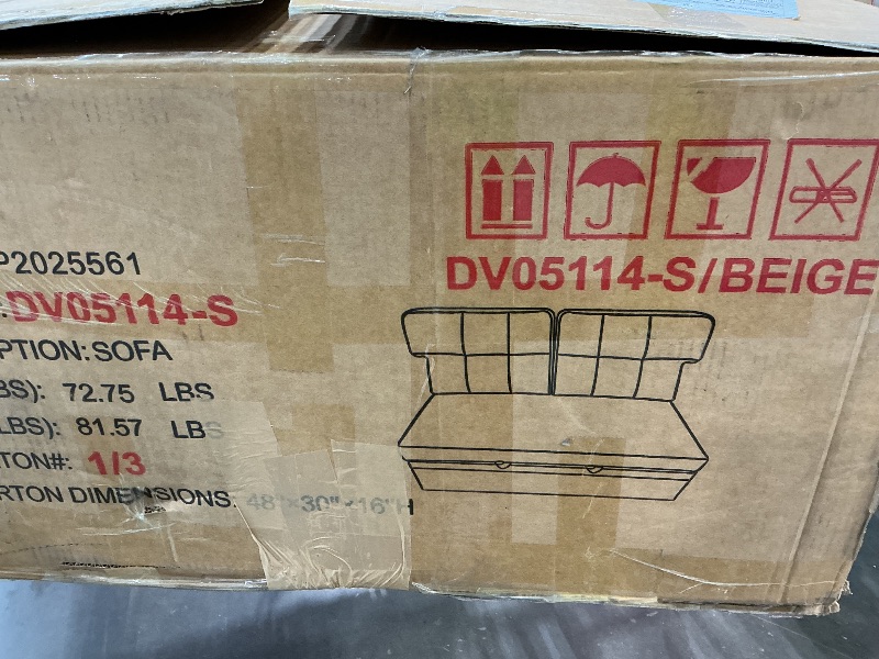 Photo 1 of sofa and chassis color beige