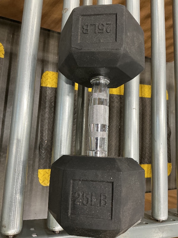 Photo 1 of 25 pound dumbbell single