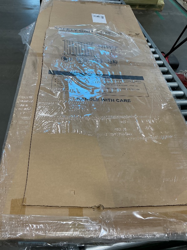 Photo 1 of 71 inch Extra Tall Gates for Cats, Adjustable 29.92" and 48.03" Wide Baby Gate, Pressure Mounted Full Door Pet Gate for Doorway, Stairs,House (Black, 71 Inch)