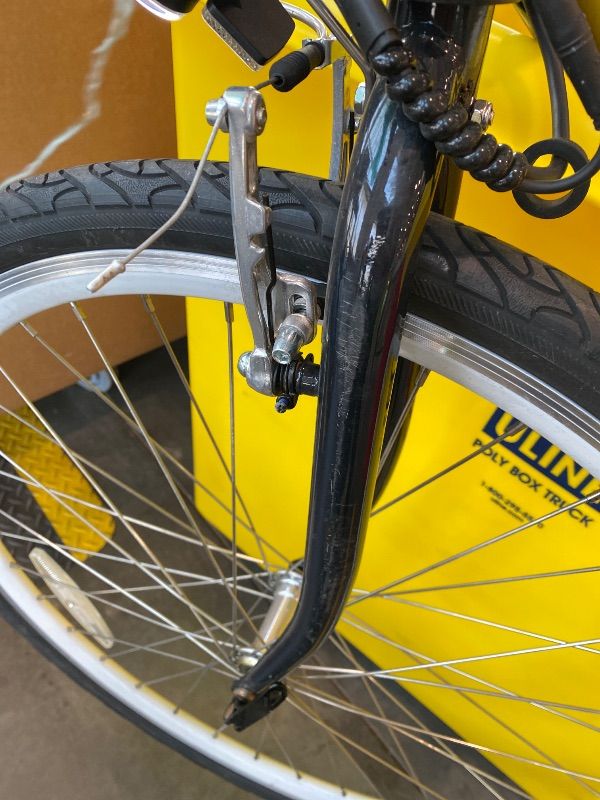 Photo 1 of *Major Damage* 
Hurley Electric Bikes Amped Urban Single Speed E-Bike (Blue Sea, Large / 19)