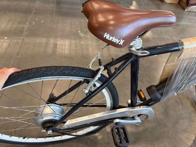 Photo 1 of *Major Damage* 
Hurley Electric Bikes Amped Urban Single Speed E-Bike (Blue Sea, Large / 19)