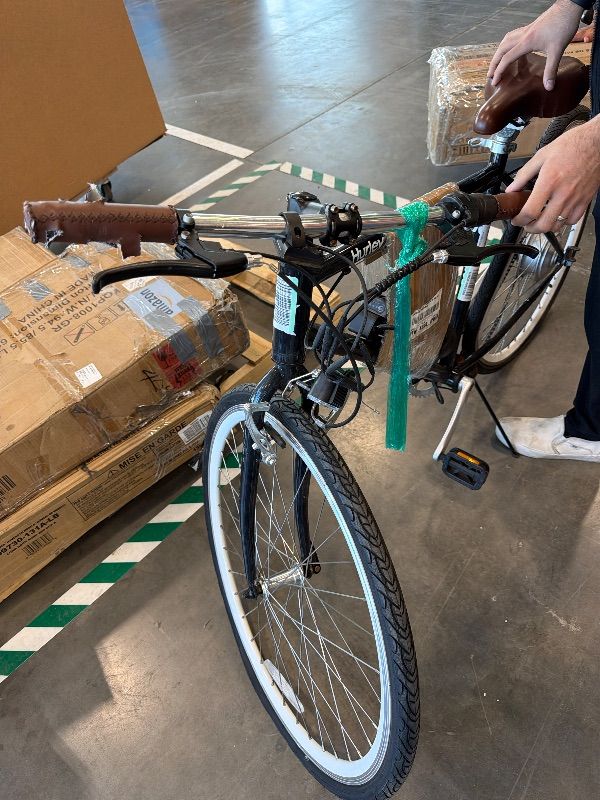 Photo 1 of *Major Damage* 
Hurley Electric Bikes Amped Urban Single Speed E-Bike (Blue Sea, Large / 19)
