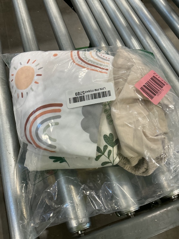 Photo 1 of 4 Pack Bassinet Sheets (19" x 33"), Compatible with Baby Delight Beside Me Dreamer and Dream On Me Skylar/Lotus/Traveler Baby Bassinet, Soft and Skin-Friendly, Mint Green and Color Rainbow