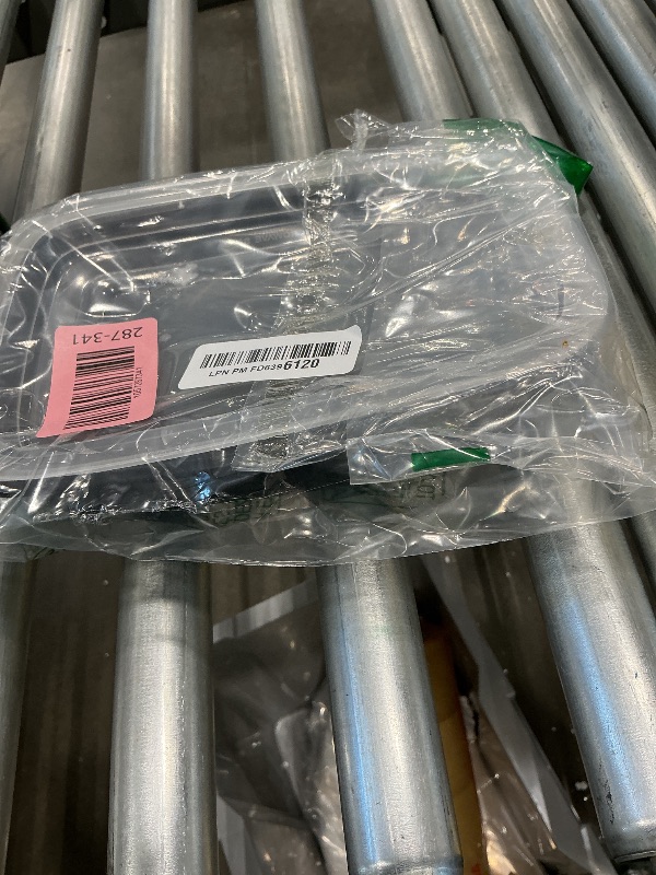 Photo 1 of 100-Piece (50-Pack) 34 OZ Meal Prep Containers Reusable with Lids, Sturdy Leakproof & Food Safe, Microwave, Freezer, Dishwasher Safe To Go Food Containers, Plastic Take Out Containers, Black