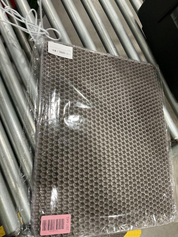 Photo 1 of 16x20 Waterproof Washable Multi use Cat Litter Trapping Mat for Small Particles Including Crumbs, Dirt, dust, Litter, Glitter, Arts & Crafts.Great Gift for pet Owners & General Household use. (Black)