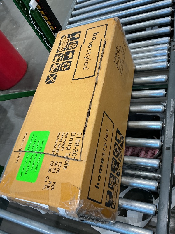 Photo 1 of ***ONLY BOTTOM PART OF TABLE**NO TABLE LEGS OR TABLE TOP**Homestyles Bishop Black Pedestal Table, 42"W