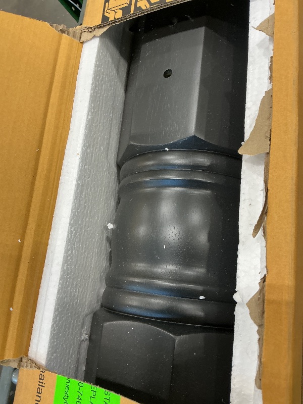 Photo 1 of ***ONLY BOTTOM PART OF TABLE**NO TABLE LEGS OR TABLE TOP**Homestyles Bishop Black Pedestal Table, 42"W