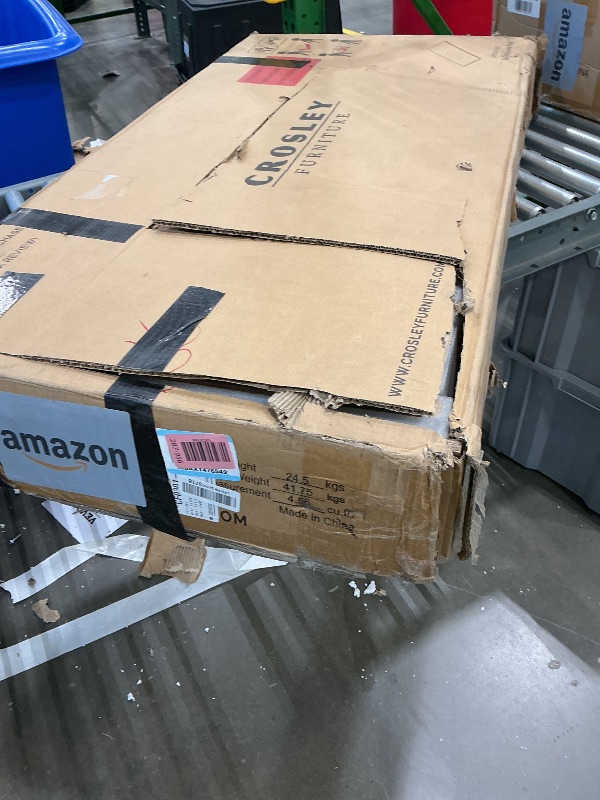 Photo 1 of ***PARTIAL SET*** Crosley Furniture Eleanor Granite Top Kitchen Island with Spice Rack, Storage Drawers and Shelves, Mahogany
