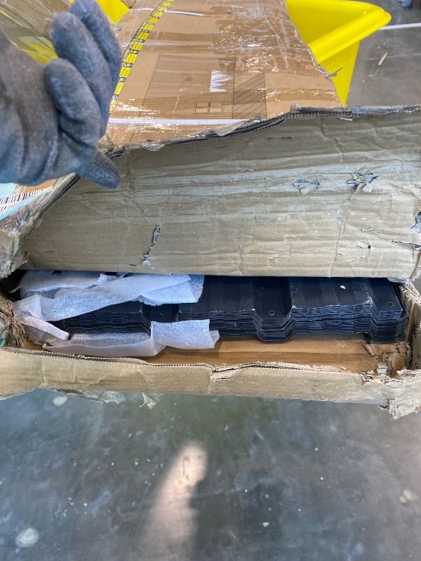 Photo 1 of ***SELLING FOR PARTS*** ***CHECK CLERK NOTES*** GarveeLife 12x20 ft Metal Carport, Enclosed Car Port with Reinforced Frame and Steel Roof for All-Weather Use, Metal Garage Shed for Full-Sized Pickup Trucks