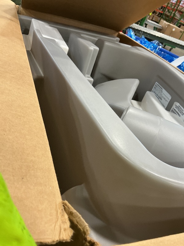 Photo 1 of *Examine Live Photos* Step2 Roadster Toddler-to-Twin Bed, Crib to Twin Transition Race Car Bed, Adjustable, Ages 3+ Years Old, Easy Assembly, Gray