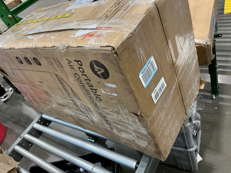 Photo 1 of 12,000 BTU Portable Air Conditioner, 3 in-1 Potable AC Unit with Dehumidifier & Fan, Sleep Mode, Remote & LED Panel, Cools 550 Sq.Ft., Quiet, White Top