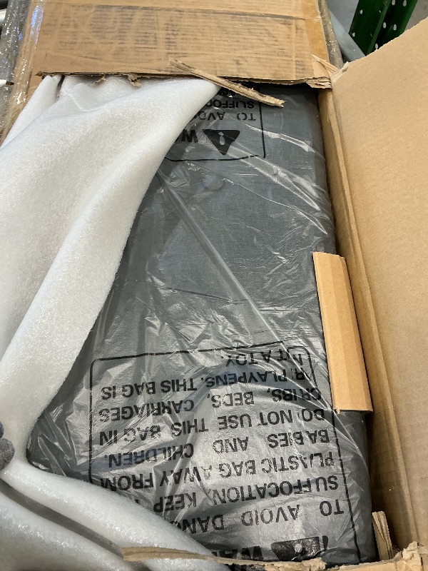 Photo 1 of *Untested*
YITAHOME Full Floating Bed Frame & Charging Station, Upholstered Platform Bed with Headboard Storage, No Box Spring Needed,Gray