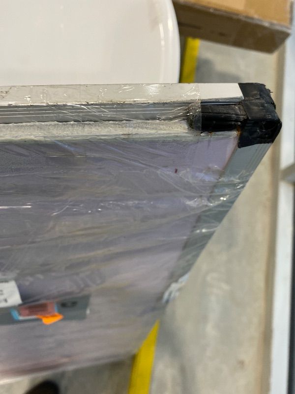 Photo 1 of ***CHECK CLERK NOTES*** VIZ-PRO Large Dry Erase Board/Whiteboard, 60 x 48 Inches, Pack of 2, Wall Mounted White Board 5' x 4' for School Office and Home