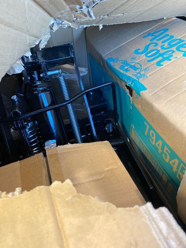 Photo 1 of *Untested*
Garvee Hydraulic Motorcycle Lift Jack 1500 LB Heavy Duty ATV/UTV/Dirt Bike Lift with 4.7 in -14.57 in Height Range, Non-Slip Platform & Safety Lock, Garage Scissor Jack, Car Maintenance Tool, Black