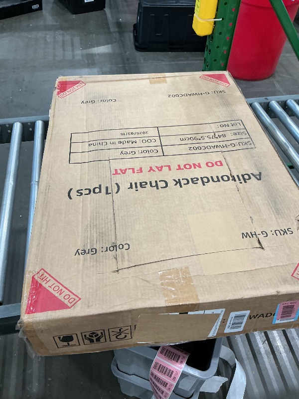 Photo 1 of *Partial Set*
Trygoal Adirondack Chair Set of 4, All Weather Plastic Adirondack Chairs, Fire Pit Chairs with Cup Holder, Outdoor Lawn Chair for Patio, Garden, Backyard, Grey