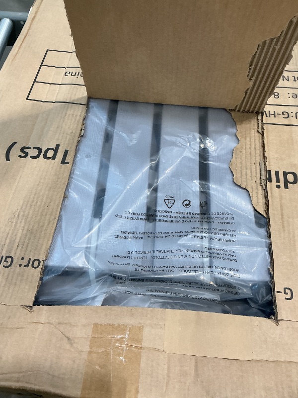 Photo 1 of ***SEE CLERK NOTES*** Trygoal Adirondack Chair, All Weather Plastic Adirondack Chairs, Fire Pit Chairs with Cup Holder, Outdoor Lawn Chair for Patio, Garden, Backyard, Grey