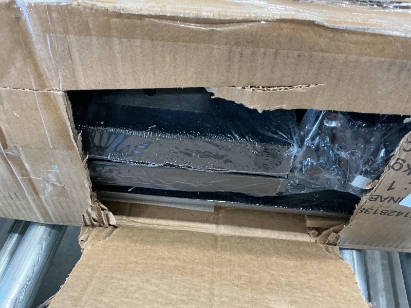 Photo 1 of ** MISSING BOX 2 OF 2 *** 6x10 FT Greenhouse, Easy Assembly Aluminum Polycarbonate Greenhouses for Outdoors with Roof Vent, Large Aluminum Walk-in Greenhouse for Patio/Backyard/Garden, Sliding Door, Ground Nails, Black