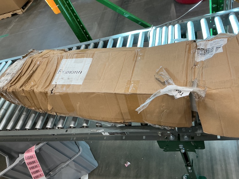 Photo 1 of **FRAME ONLY/DOES NOT COME WITH TOP**Fromann Dual Motor Electric Standing Desk Frame 3 Tier Legs Height Adjustable Handset with USB A+ C Ports Sit Stand up Desk Base for Home and Office (Black)