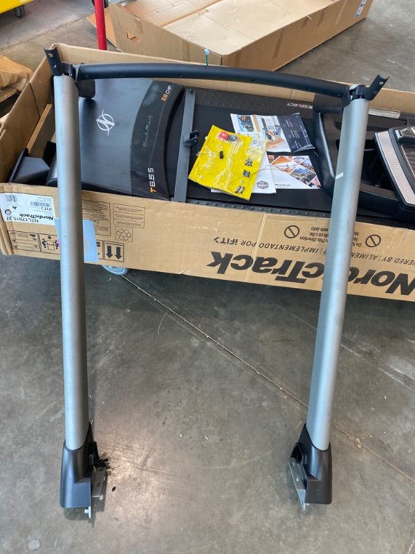 Photo 1 of ***SELLING FOR PARTS*** ***READ CLERK NOTES*** NordicTrack T 6.5 S; Treadmill for Running and Walking with 5” Display and SpaceSaver Design