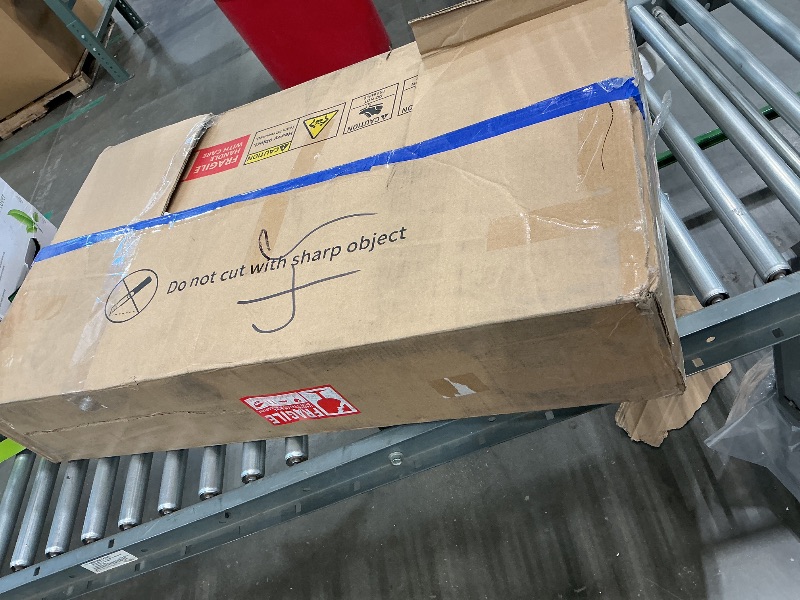 Photo 1 of *Missing Parts*
DWVO Makeup Vanity Desk with Mirror & Lights, 40inch Vanity Table with Power Outlets, 4 Drawers & 6 Open Storage Shelves, 3 Color Modes & Adjustable Brightness Dressing Table for Bedroom, White