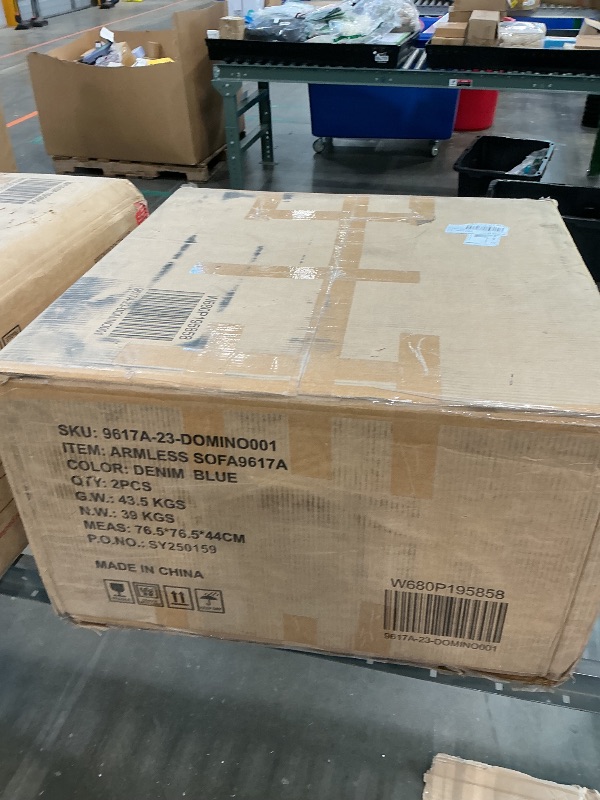 Photo 1 of ***PARTIAL SET*** ***READ CLERK NOTES***Oversized 8 Seater Modular Storage Sectional Sofa Customizable Seating Group Sofa&Couch Convertible Sleeper Sofabed W/Movable Ottoman & Seat, U-Shaped Chenille Upholstered Sofa Couch for Living Room