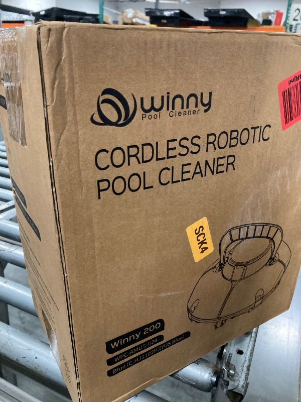 Photo 1 of ***SIMILAR***

WYBOT A1 Cordless Robotic Pool Cleaner, Automatic Pool Vacuum for Above Ground with 120 Mins, Double Filters, LED Indicator, Charge in 2.5 Hours, 4 Cleaning Modes, Ideal for Above Pools (Black Green)