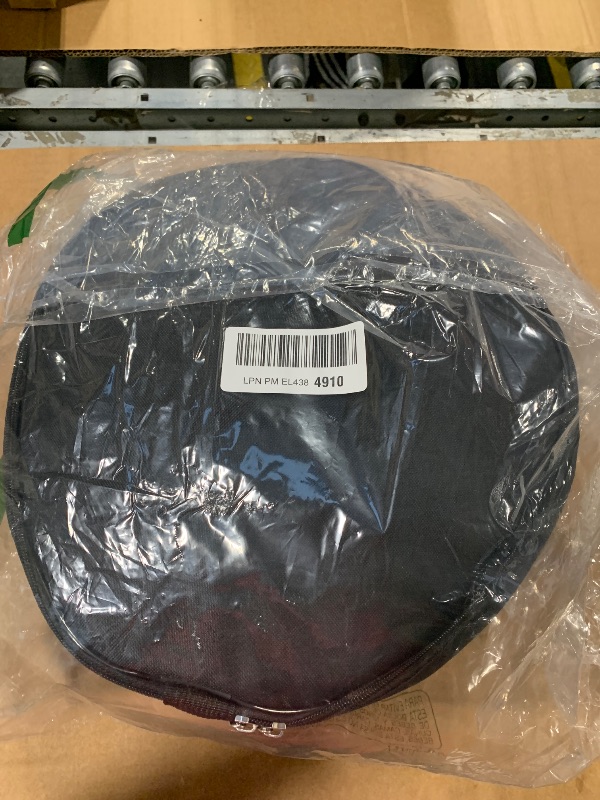 Photo 1 of ** SOLO DRUM ** HOPWELL Steel Tongue Drum - 13 Inches 15 Notes Tongue Drum - Hand Pan Drum with Music Book, Handpan Drums Mallets and Carry Bag, D Major (Navy Blue)