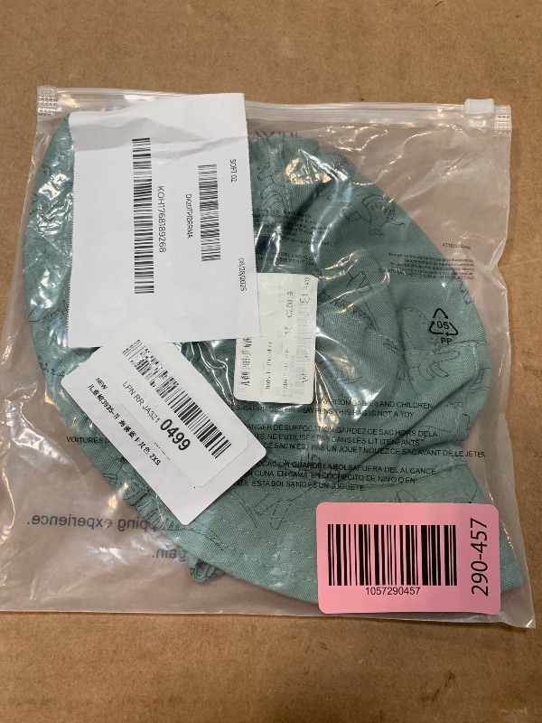 Photo 1 of ** 1 PACK **Durio Baby Toddler Sun Hat Kids Bucket Hats UPF 50+ Sun Protection Summer Beach Hat for Infant Baby Boy Girl Gifts 2Pack 2Pack Seaweed Blue/Khaki 0-3 Months