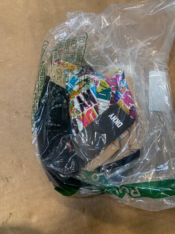 Photo 1 of ** DIFFERENT COLORS ** DKNY Women's Seamless Litewear Cut Anywhere Hipster Panty, Black/Glow/Garnet Stone Print M