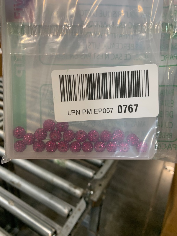 Photo 1 of *****MISSING PART****

160pcs 10mm Rhinestone Beads for Jewelry Making, Pink Shiny Round Disco Ball Beads Bulk, Sparkle Crystal Clay Christmas for Bracelet Baseball Necklace Earring Crafting and DIY