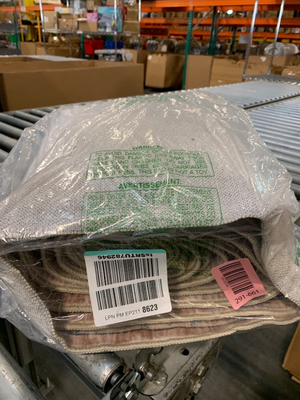 Photo 1 of ***similar item*** Unique Loom Outdoor Traditional Collection Area Rug - Nosara (6 x 9 Rectangle, Blue/ Light Blue)