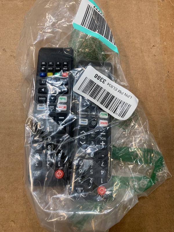 Photo 1 of ?Pack of 2? New Universal Remote for All Samsung TV Remote, Replacement Compatible for All Samsung Smart TV, LED, LCD, HDTV, 3D, Series TV