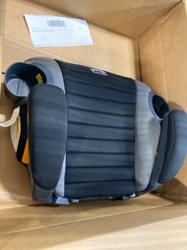 Photo 1 of ***USED***Chicco GoFit Backless Booster Car Seat Without Latch Attachment, Travel Booster Seat for Car, Portable Car Booster Seat for Children 40-110 lbs. | Shark/Black/Grey