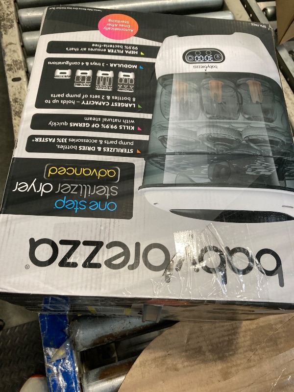 Photo 1 of ***USED***Baby Brezza Bottle Sterilizer and Dryer Advanced – 33% Faster - Largest Capacity Steam Sanitizer - Universal Sterilization Machine for All Bottles + Pump Parts - HEPA Air Filter