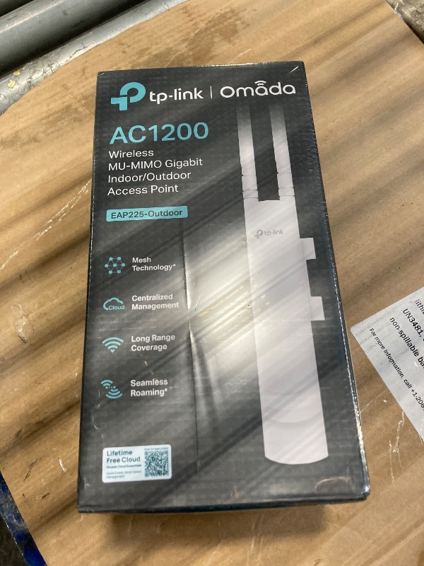 Photo 1 of  FACTORY SEALING***  TP-Link Omada Long Range Outdoor Access Point - WiFi Extender Outdoor Universal Compatible, AC1200 Dual Band, IP65 Weatherproof, Free Expert Help, Omada Remote Managed(EAP225-Outdoor)