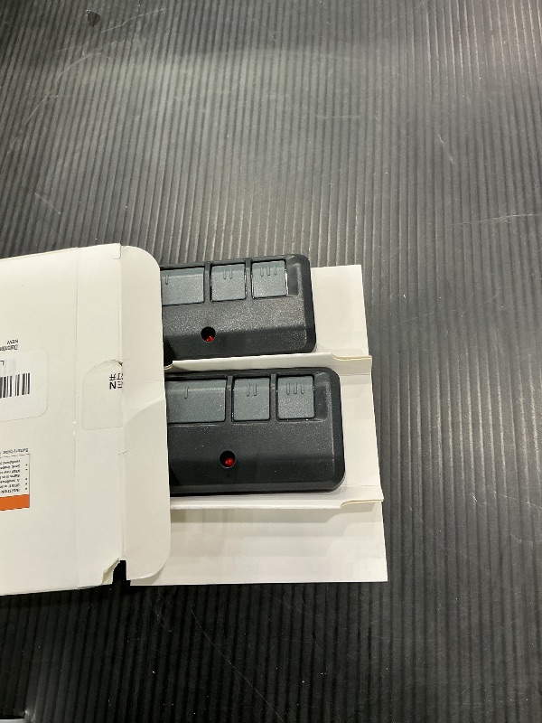 Photo 1 of 2 Replacement Garage Door Opener Remote,Compatible with Liftmaster Chamberlain Sears Craftsman Garage Door Opener Remote,Extra Battery,1993 to Present
