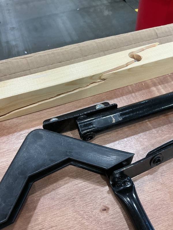 Photo 1 of ***SEE CLERK COMMENTS*** Flash Furniture Gael 8' Wood Folding Training and Event Table, Rectangular Folding Training Table with Smooth Clear Coated Finished Top, Natural