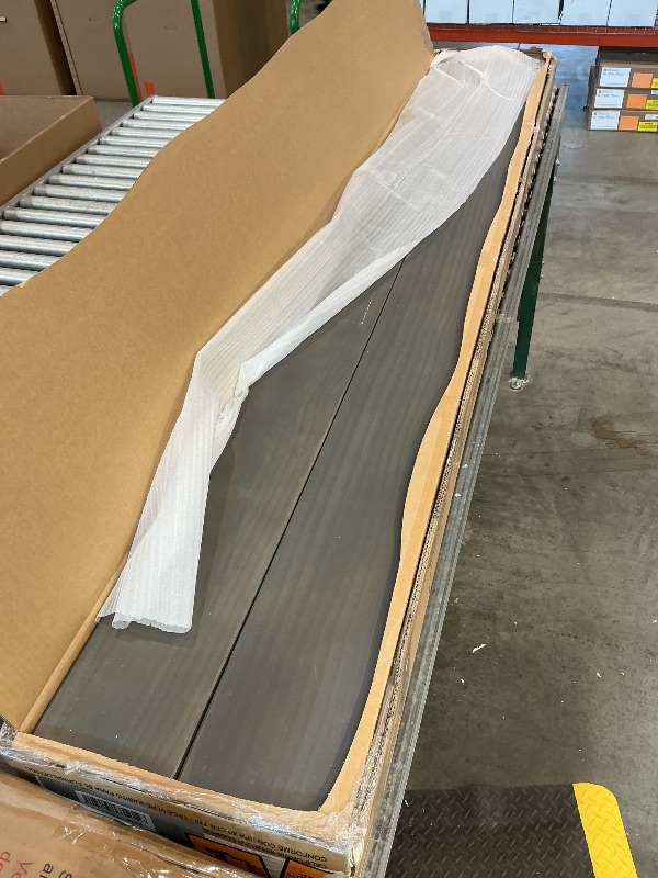 Photo 1 of ***SEE CLERK COMMENTS***Max & Lily Bunk Bed, Twin XL-Over-Queen Bed Frame For Kids, Solid Wood for No Box Spring Needed, Driftwood