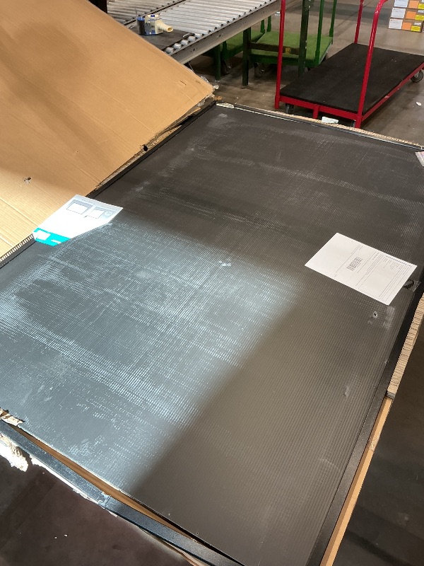 Photo 1 of ***SEE CLERK COMMENTS*** Board2by Extra Large Cork Bulletin Board 72" X 48", Black Wood Framed 6'x4' Corkboard for Wall, Wall Mounted Notice Pin Board with 18 Push Pins for School, Home & Office