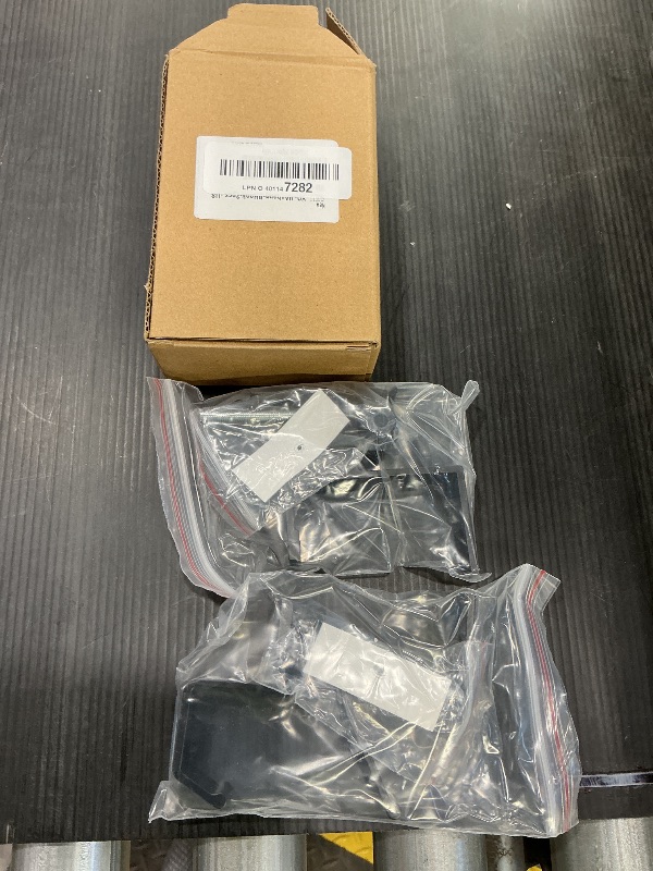 Photo 1 of 2Pcs Clamp-On Under Desk Headphone Holder Backpack Hook Students' Desk Hook with Adjustable Arm Clamp Women's Bag Handbag and Purse Holder - Suitable for Plate Between 1-5cm / 0.4-1.96” - Black